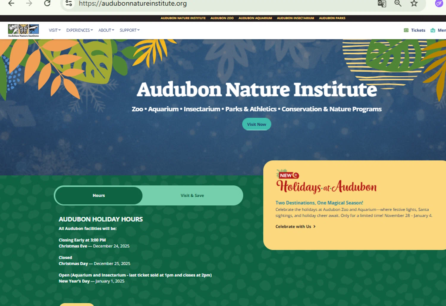 Audubon Zoo promo code screenshot showing code BFMEM15OFF applied at Audubon Zoo checkout page. Uploaded by SimplyCodes community member RewardFinder4836 on Dec 19, 2025
