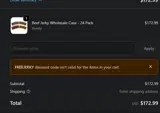 Aufschnitt Meats coupon verification screenshot