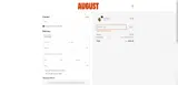 August Club coupon verification screenshot