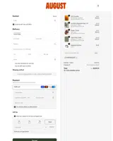 August Club coupon verification screenshot