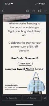 Summer15 coupon verification screenshot