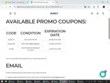Aukey Shop coupon verification screenshot
