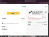Aukey Shop coupon verification screenshot