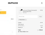 WELCOME10 coupon verification screenshot