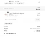 10OFF coupon verification screenshot