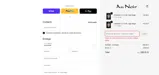 AU NOIR coupon verification screenshot