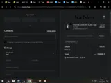 AU NOIR coupon verification screenshot