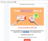 10TREAT4U coupon verification screenshot
