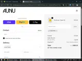 Aunubeauty.com coupon verification screenshot