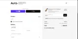 AURA10 coupon verification screenshot