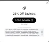 Austin Community College coupon verification screenshot