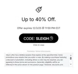 Austin Community College coupon verification screenshot