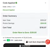 Austin FC coupon verification screenshot