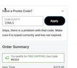Austin FC coupon verification screenshot