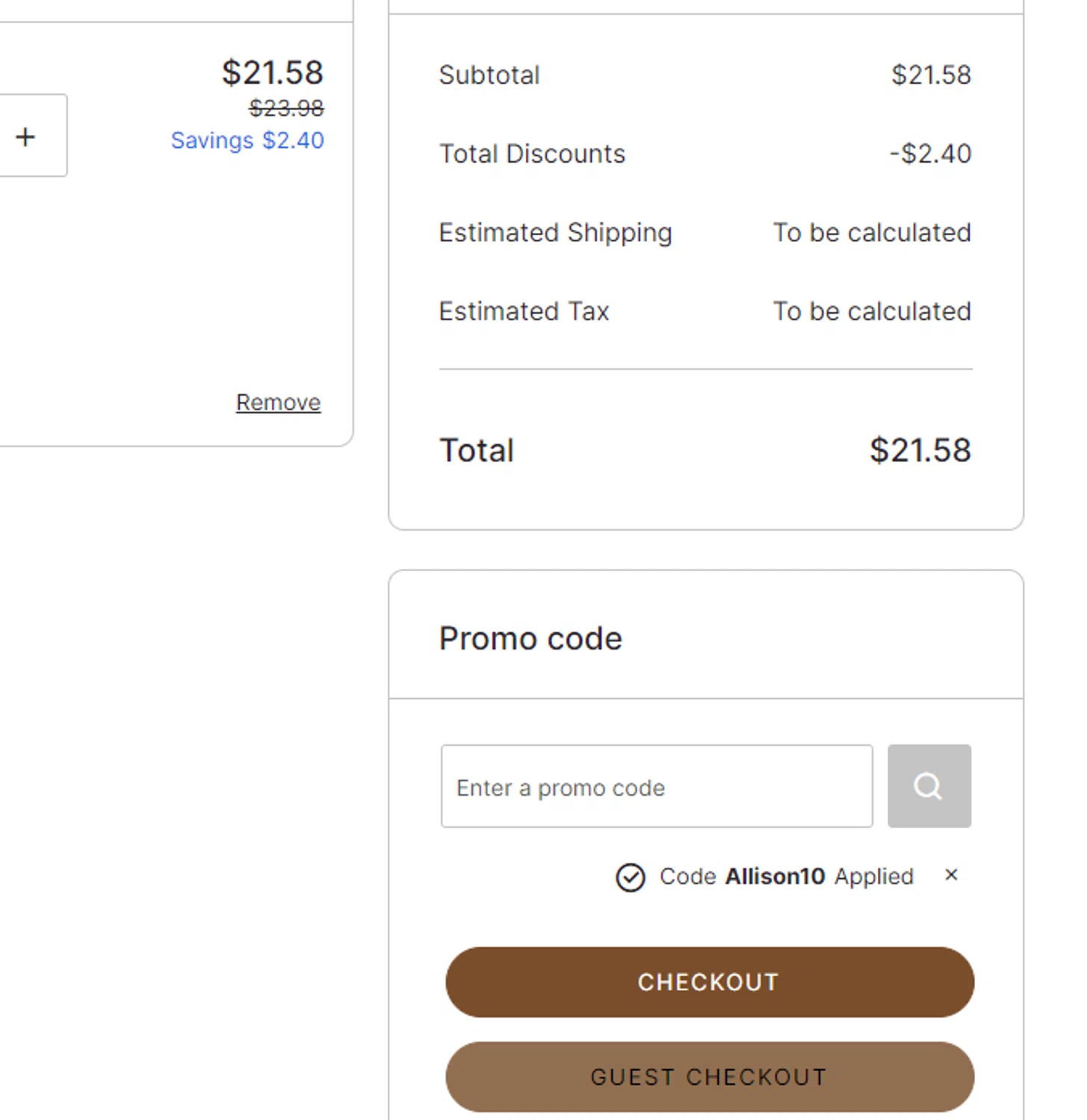 Australian Gold checkout page showing Australian Gold promo code box | Screenshot taken by SimplyCodes community member on Aug 26, 2024