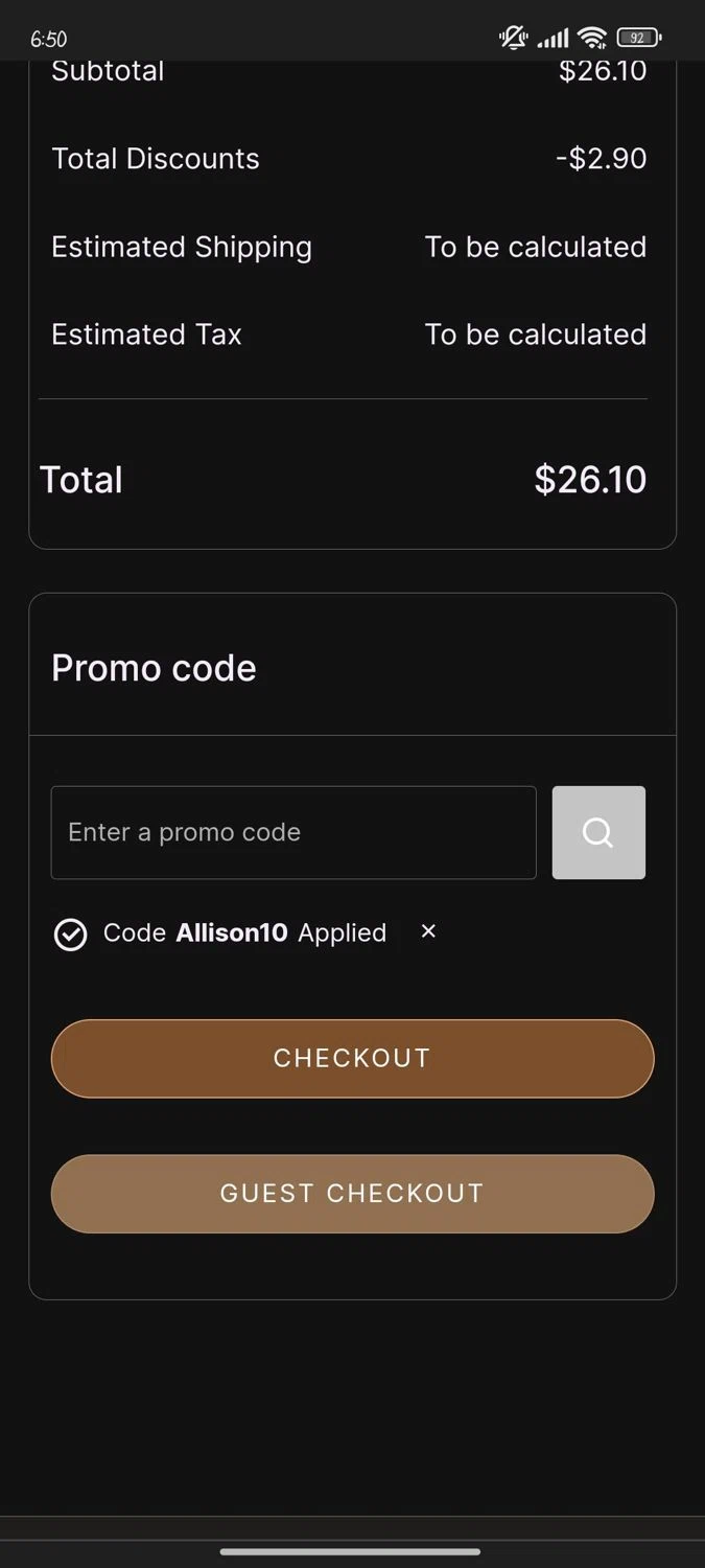 Australian Gold checkout page showing Australian Gold promo code box | Screenshot taken by SimplyCodes community member on Sep 25, 2024