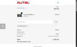 Autel coupon verification screenshot
