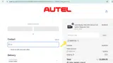 Autel coupon verification screenshot
