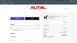 Autel coupon verification screenshot