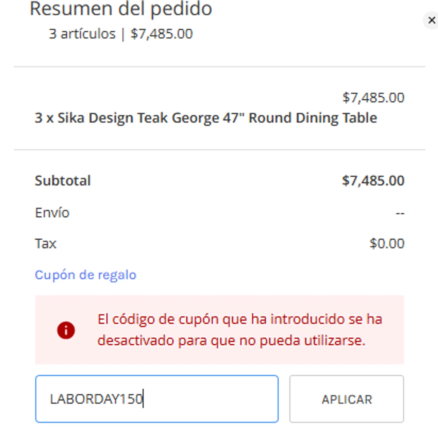AuthenTEAK promo code screenshot showing code LABORDAY150 applied at AuthenTEAK checkout page. Uploaded by SimplyCodes community member EugeniaRoMa on Sep 17, 2025