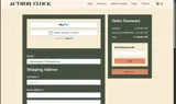 Author Clock coupon verification screenshot