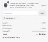 SAVENOW18 coupon verification screenshot