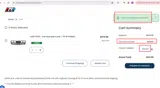 Auto Metal Direct coupon verification screenshot