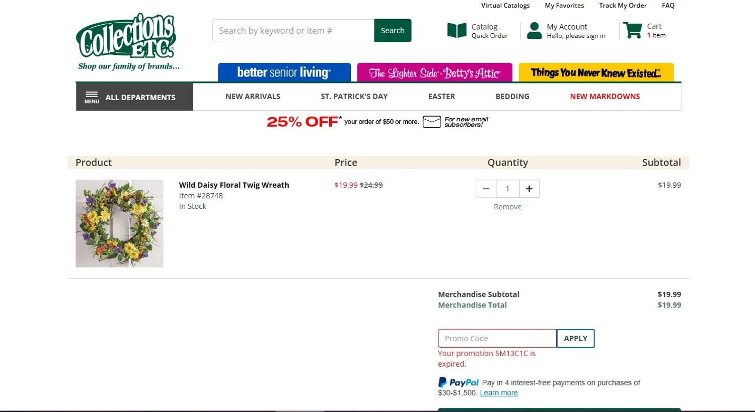 AutoNation checkout page showing AutoNation promo code box | Screenshot taken by SimplyCodes community member on Feb 15, 2025