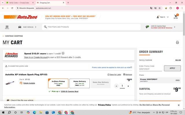 AutoZone Promo Codes (5 Verified) - 20% Off w/ Code Jan 2025
