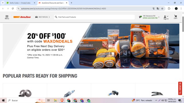 AutoZone Promo Codes (4 Verified) - 20% Off w/Code May 2025