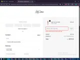 AUTTY SIMONE coupon verification screenshot