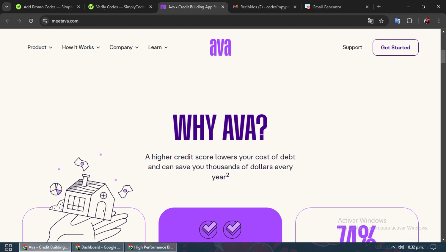 Ava Finance checkout page showing Ava Finance promo code box | Screenshot taken by SimplyCodes community member on Oct 27, 2024