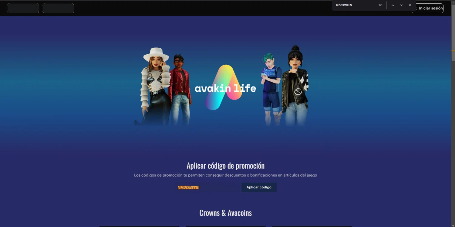 Avakin checkout page showing Avakin promo code box | Screenshot taken by SimplyCodes community member on Jan 18, 2025