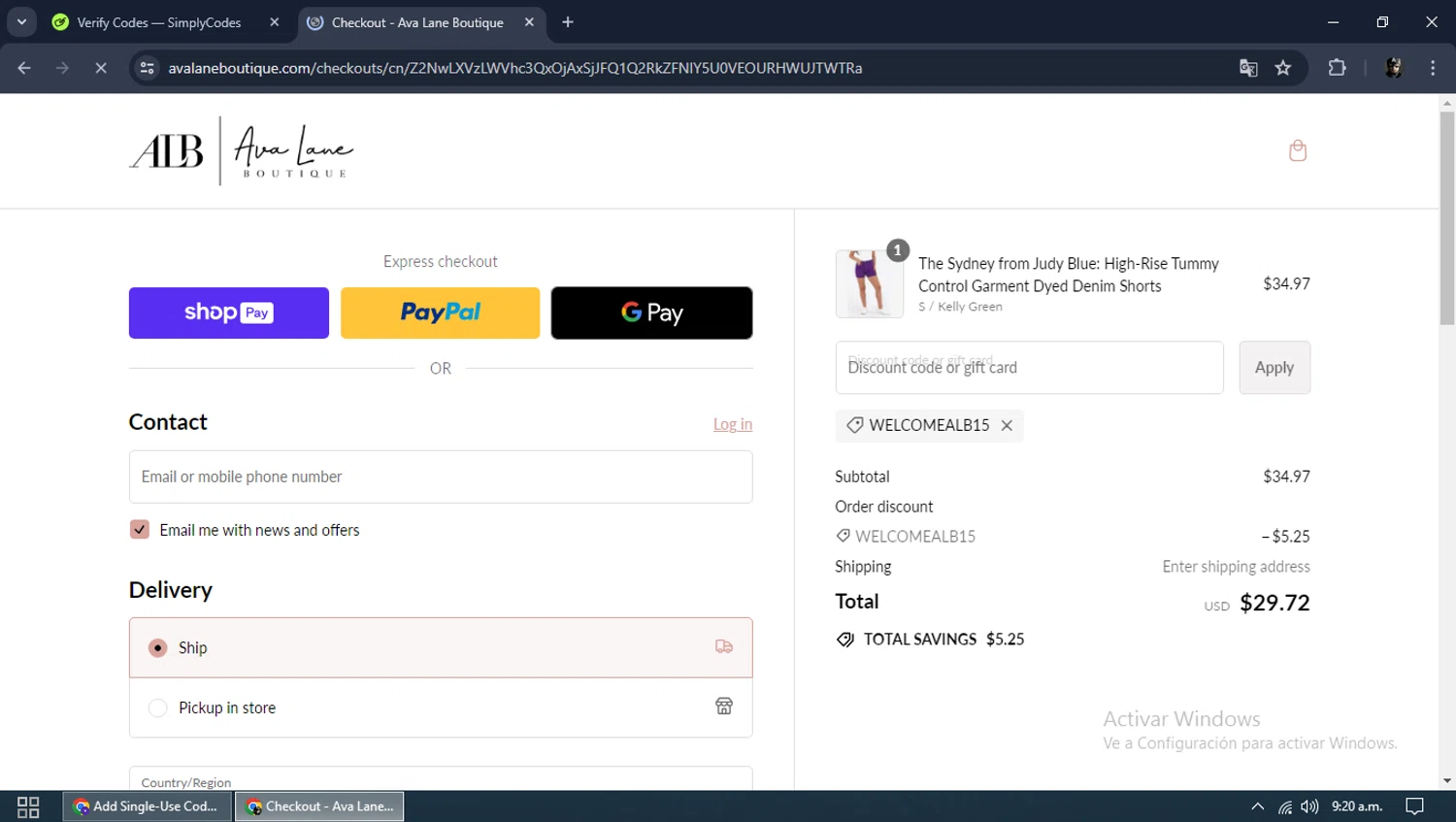 Ava Lane Boutique Coupon Codes 15 Off Promo Codes in August 2024 SimplyCodes