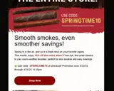 SPRINGTIME10 coupon verification screenshot