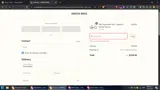 WELCOME coupon verification screenshot