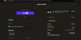 WELCOME10 coupon verification screenshot