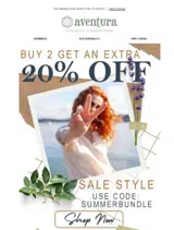 Aventura Clothing coupon verification screenshot