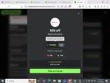 THANKS coupon verification screenshot