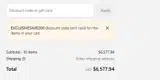AVLgear coupon verification screenshot