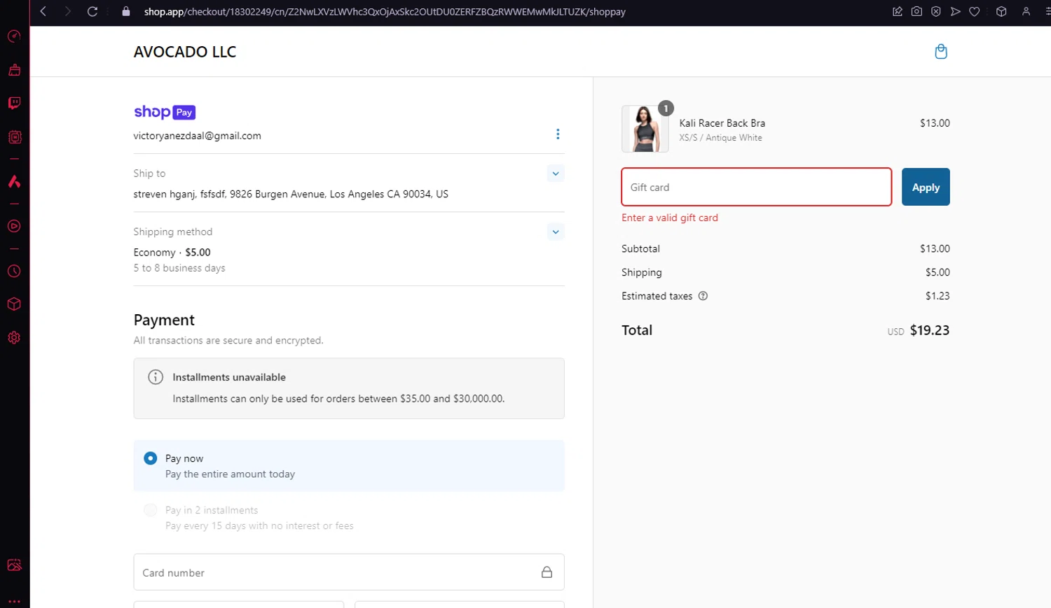 Avocado discount code screenshot showing code avosummer70 applied at Avocado checkout page. Uploaded by SimplyCodes community member BitPay on Dec 28, 2024