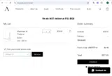 AVYNA COSMETICS coupon verification screenshot