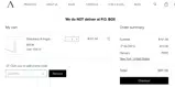AVYNA COSMETICS coupon verification screenshot