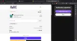 WELCOME20 coupon verification screenshot