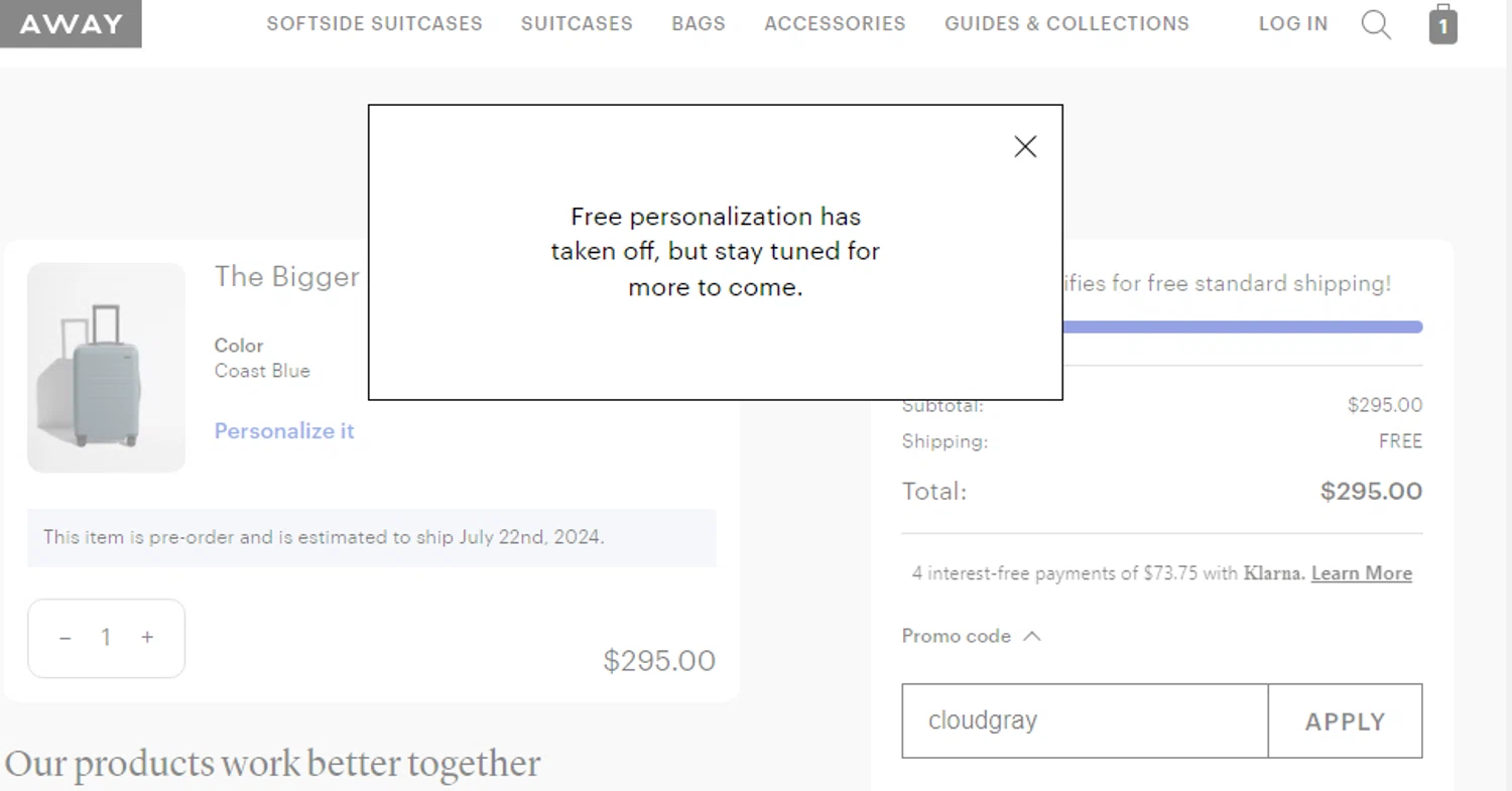 Away Travel Promo Codes 15 Off August 2024