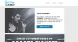 JONAS20 coupon verification screenshot