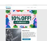 PLXMAS2025 coupon verification screenshot