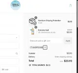 LUCKYGOOD coupon verification screenshot