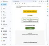 ThankYouB20 coupon verification screenshot