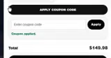Axiom Labz coupon verification screenshot